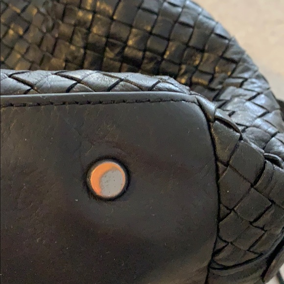 Weaved leather purse - Picture 4 of 5